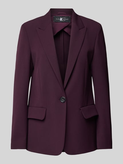 Luisa Cerano Blazer met reverskraag Bordeaux - 2
