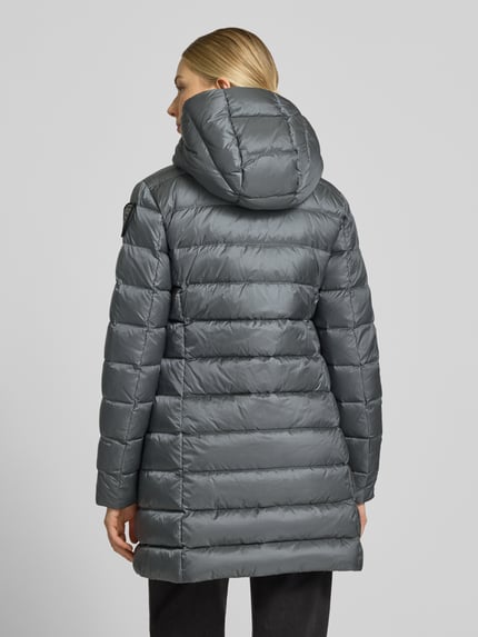 Blauer USA Lange donsjas met verwarmende vulling model 'AGNES' Antraciet - 5