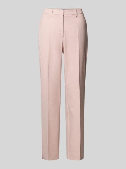 MORE & MORE Hose mit Bügelfalten und Eingrifftaschen Rose 2
