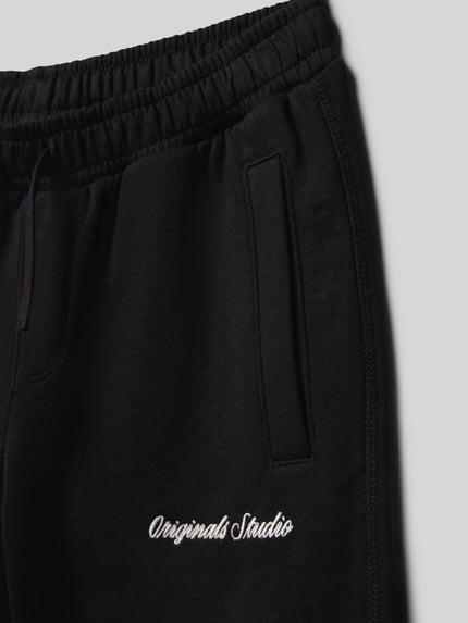 JACK & JONES Sweatpants mit Eingrifftaschen Modell 'KANE' Black 2