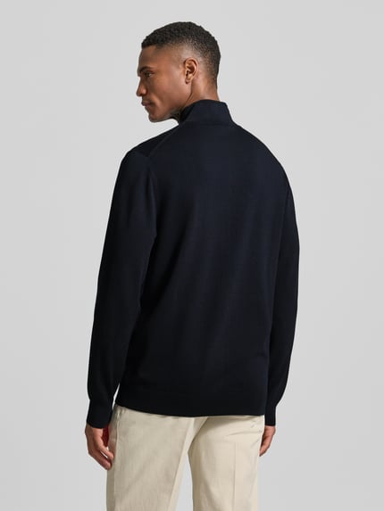 Profuomo Cardigan mit Stehkragen und Zweiwege-Reißverschluss Marine 5