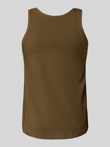 SLG Tanktop mit Label-Print Modell 'sloggi' Oliv 3