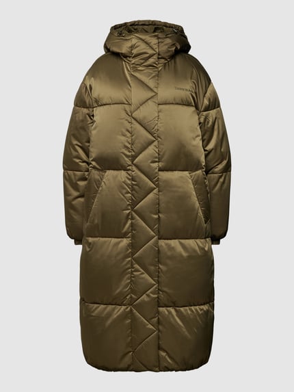 Tommy Jeans Steppmantel mit Kapuze Oliv 2
