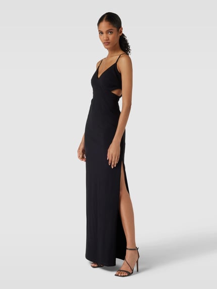 Jake*s Cocktail Abendkleid mit Cut Outs Black 1