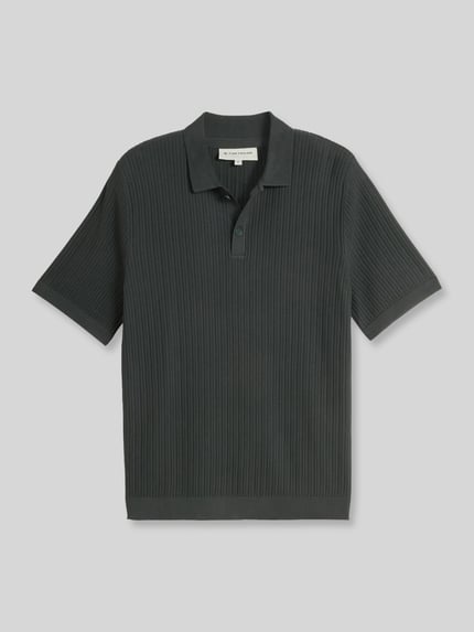 Tom Tailor Regular Fit Poloshirt aus reiner Baumwolle Black 2
