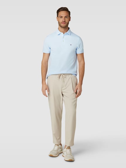 Tommy Hilfiger Koszulka polo o kroju slim fit model ‘1985’ Jasnoniebieski 1