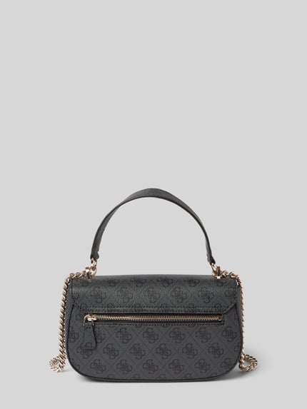 GUESS Umhängetasche mit Label-Applikation Modell 'ECO ERICA' Black 3