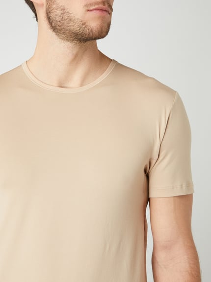 Mey T-Shirt mit Stretch-Anteil Modell 'Das Drunterhemd' Ecru 5