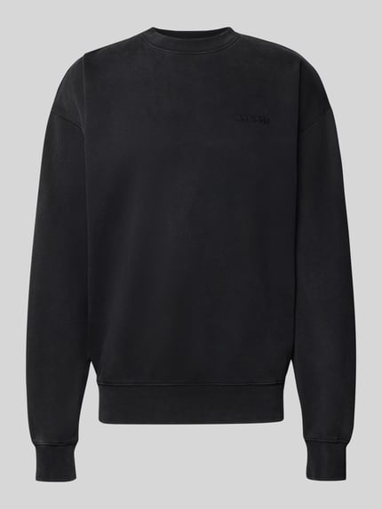 Relaxed Fit Sweatshirt aus Baumwoll-Mix Shop The Look MANNEQUINE