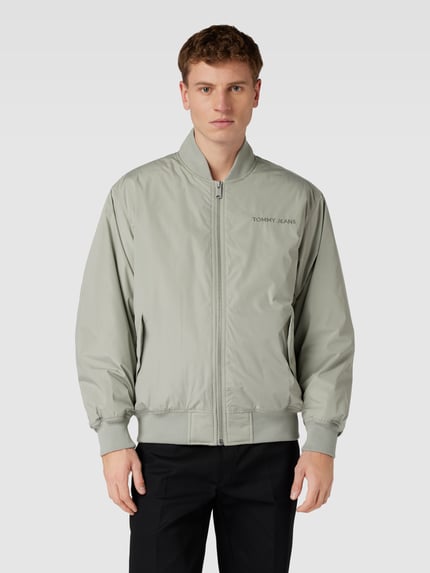 Tommy Jeans Bomberjacke mit Label-Stitching Modell 'CLASSICS' Mint 4
