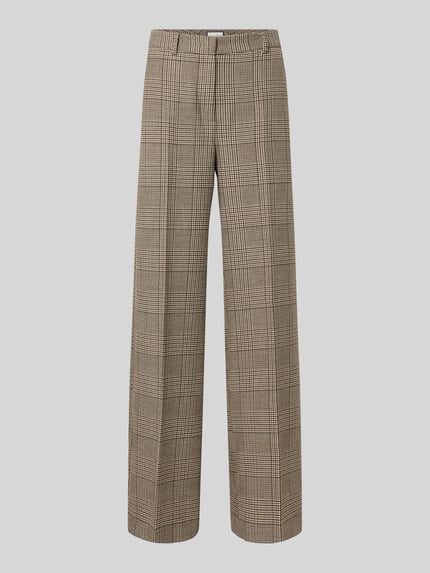 SEDUCTIVE Broek met persplooien, model 'SHILOH' Beige - 2