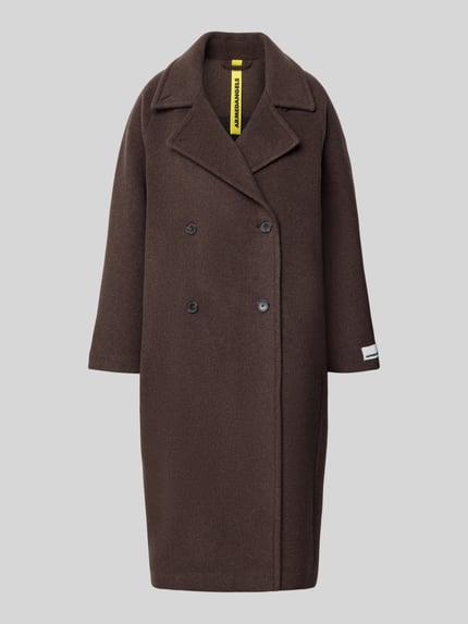 Relaxed Fit Mantel aus reiner Wolle Shop The Look MANNEQUINE