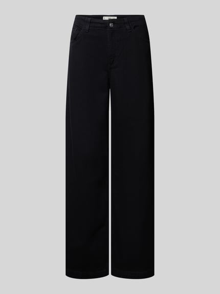 Wide Leg Jeans mit Eingrifftaschen Modell 'LIA' Shop The Look MANNEQUINE