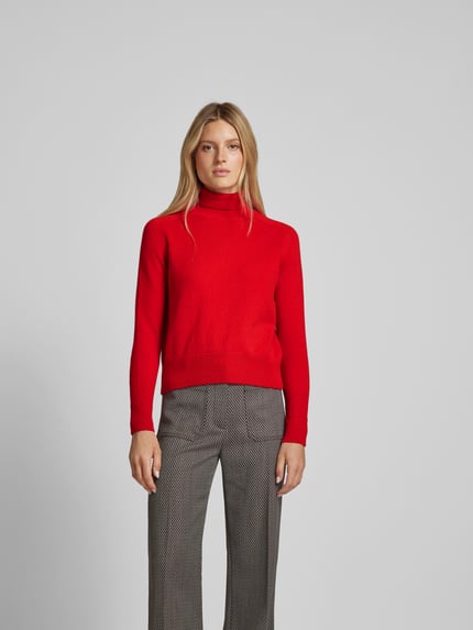 Victoria Beckham Trui met colrol Rood - 4