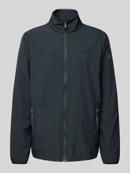 JOY Sweatjacke mit Reißverschluss Modell 'MASSIMO' Black 2