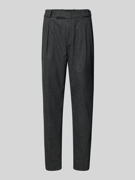 g1920 Stoffhose mit Gesäßtaschen Modell 'Livio' Anthrazit 2