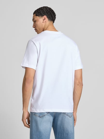 Calvin Klein Jeans T-Shirt mit Label-Stitching Weiss 5