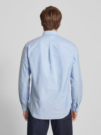Tommy Hilfiger Regular Fit Freizeithemd mit Button-Down-Kragen Hellblau 5
