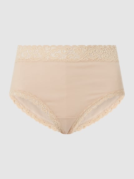 HANRO Slip mit Spitze Modell 'Moments' Beige 2
