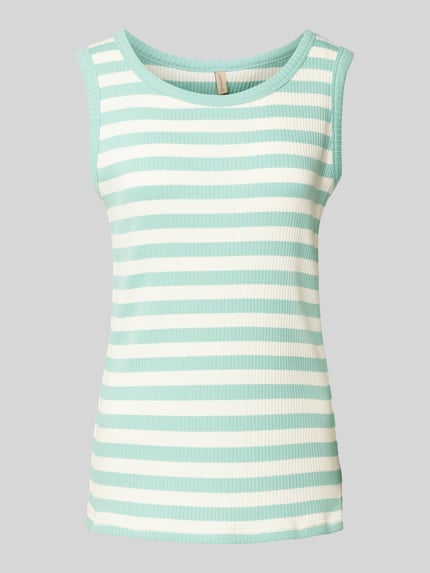 Soyaconcept Tanktop aus Baumwoll-Mix Modell 'DJAKA' Ocean 2