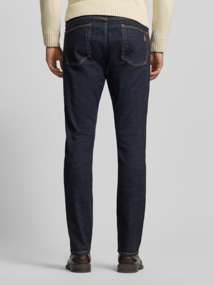 Polo Ralph Lauren Slim Fit Jeans aus Baumwoll-Mix Modell 'SULLIVAN' Dunkelblau 5