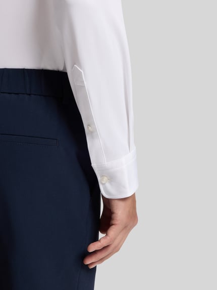 BOSS Slim Fit Businesshemd mit Kentkragen Weiss 6