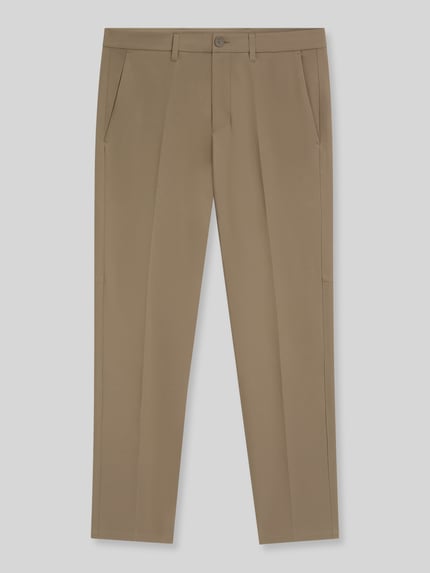 BOSS Green spodnie o kroju slim fit model 'T_COMMUTER-SLIM' Khaki 2