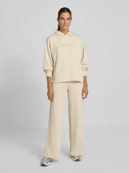Smith and Soul Hoodie met oversized schouders Offwhite gemêleerd - 1