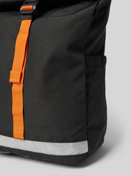 Lefrik Rugzak met zijvakken, model 'LARS' BLACK - 3