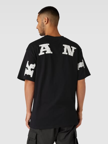 Karl Kani T-Shirt mit überschnittenen Schultern Black 5