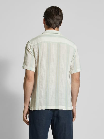 Tom Tailor Denim Koszula casualowa o kroju relaxed fit z czystej bawełny Złamany biały 5