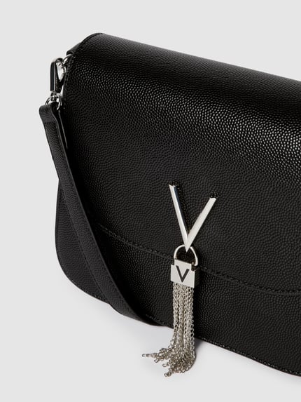 Valentino Bags torebka z materiał skóropodobny model 'Divina' Czarny 2