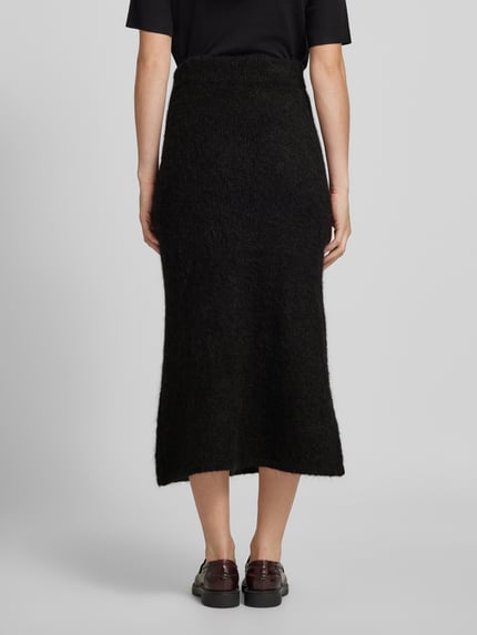 Selected Midirock mit elastischem Bund Modell 'GABELLA' Black 5