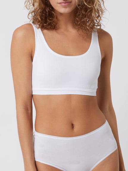 SCHIESSER Bustier met stretch in een set van 2 stuks Wit - 4