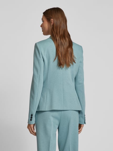 Jake*s Collection Blazer met strookzakken Aquablauw - 5