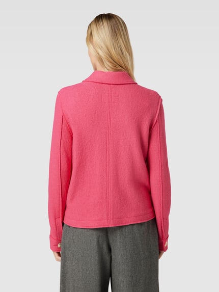 Christian Berg Woman Bluse mit Umlegekragen Fuchsia 5