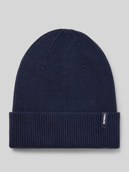 MCNEAL Mütze mit Label-Patch Marine 1