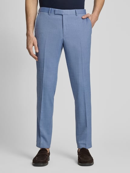 Pierre Cardin Spodnie garniturowe z kantem model 'Ryan' Jasnoniebieski 4