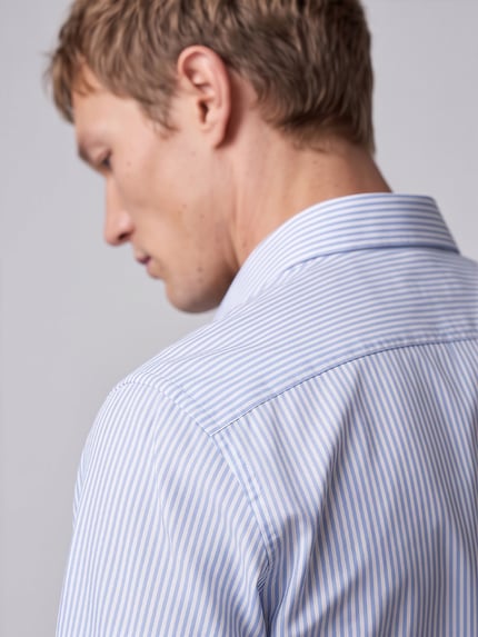 OLYMP Level 5 Body Fit Businesshemd mit Kentkragen Bleu 3