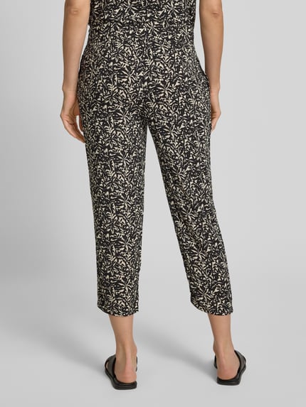 Tom Tailor Relaxed fit stoffen broek van viscosemix Zwart - 5