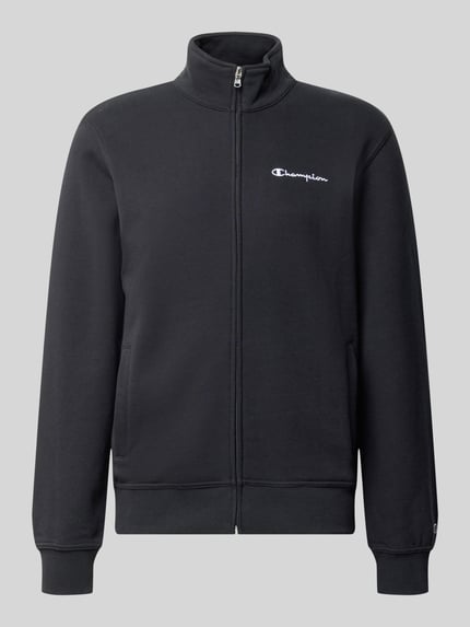 Sweatjack met geborduurd logo Shop The Look MANNEQUINE