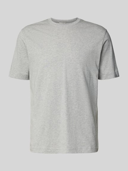 DRYKORN T-Shirt mit Rundhalsausschnitt Modell 'RAPHAEL 10' Hellgrau Melange 2