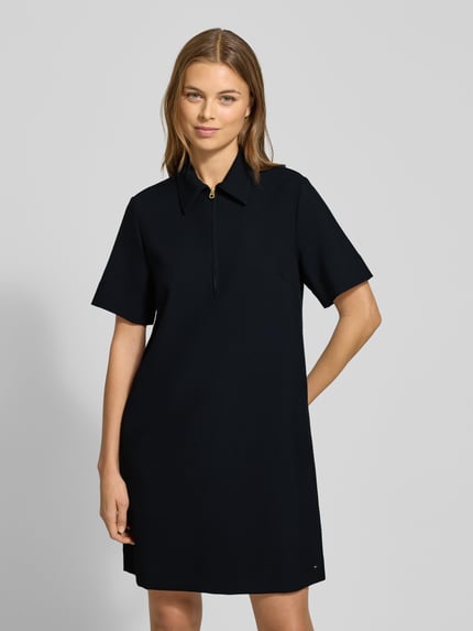 Tommy Hilfiger Sukienka biznesowa z krótkim zamkiem błyskawicznym model 'PUNTO KNEE' BLACK 4