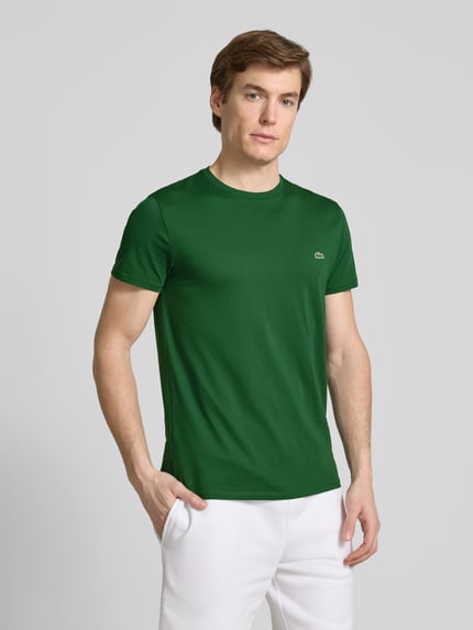 Lacoste T-shirt met ronde hals Groen - 4