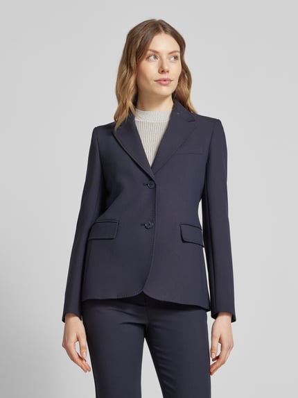 Weekend Max Mara Slim Fit Blazer mit Reverskragen Marine 4