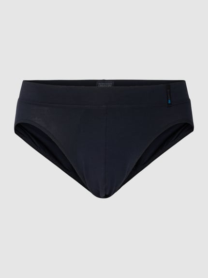 SCHIESSER Slip met sierstiksels Zwart - 2