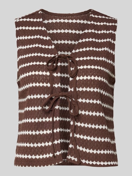 Regular Fit Weste mit Baumwoll-Anteil Modell 'EVA LIFE' Shop The Look MANNEQUINE