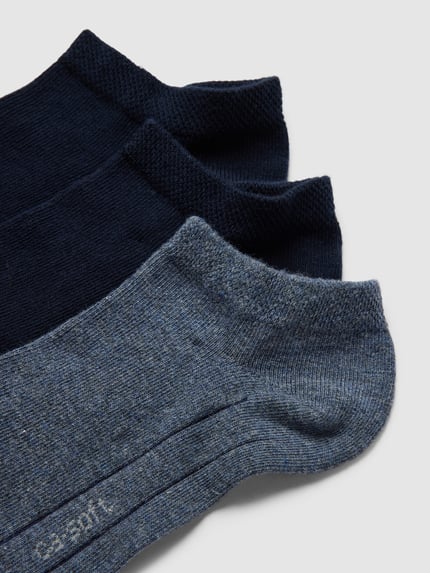 camano Socken mit elastischem Bündchen im 3er-Pack Marine 2