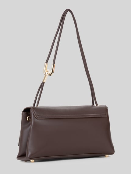 Valentino Bags Umhängetasche mit Label-Detail Dunkelbraun 2
