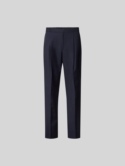 Stoffhose mit elastischem Bund Shop The Look MANNEQUINE
